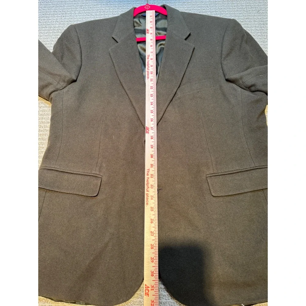 Brooks Brothers 346 Mens 46R‎ Blazer 100% Camel Hair Olive Brown Sport Coat